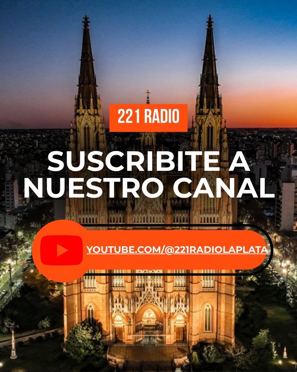 221radio's tweet photo. #221Radio ⏰ ¡Escuchá #ElDespertador!
💻 Suscribite a nuestro canal de Youtube >>> https://t.co/PaOPAzmdet…
📻 FM 103.1
💻 https://t.co/vEmo4draM3
📲 App 221 Radio https://t.co/rfvfVwxP7P