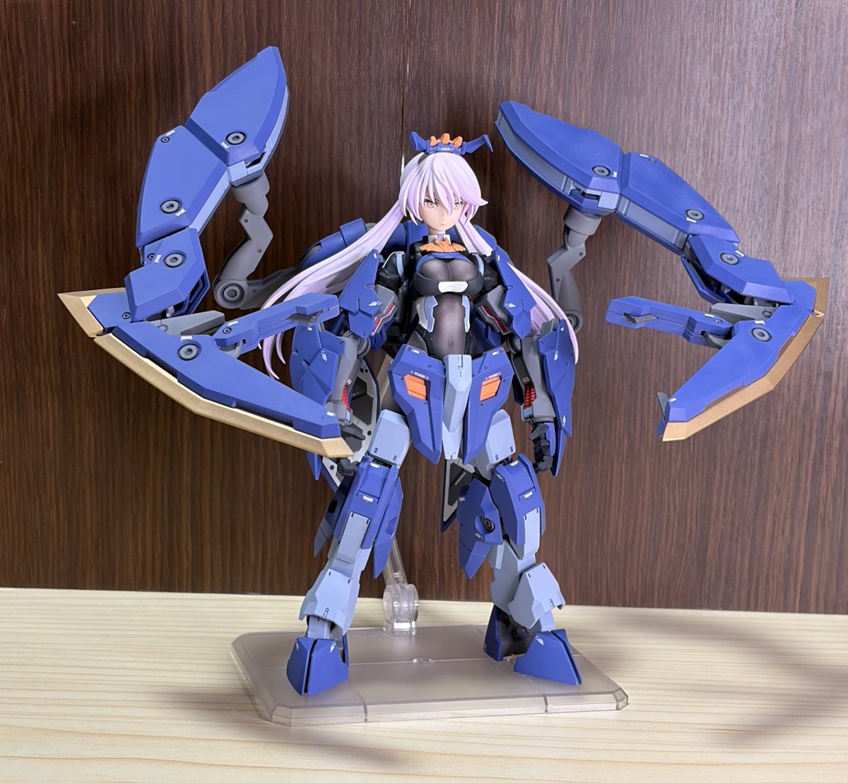 sazabee0's tweet photo. 30MS×ガンダムザガンです。
今月号のモデグラのNIPCOMレポートに載せてもらってました😊
ありがたき幸せです😭

画像は会場でサークルメンバーに撮ってもらったものと、家で自分で撮ったものです☺️ https://t.co/SPJcJkxePf