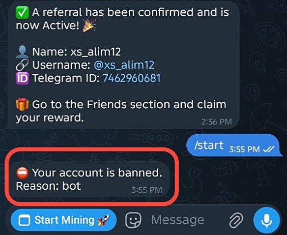 trustit01's tweet photo. @ai_trading_frx My account was suddenly banned as “bot”, but I’m a real user.

I’ve supported &amp; promoted ATF from the beginning. Please review and reactivate my account.

⚠️ If not restored, my long-term hard work will be wasted.

TGID: 5435679669 🙏 https://t.co/GLFsCtMIcf
