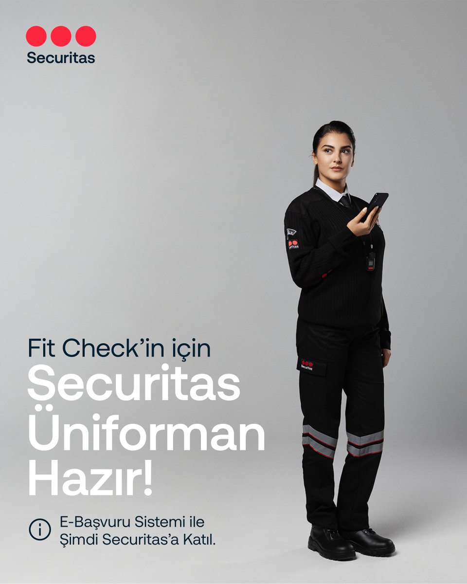 SecuritasTR's tweet photo. Fit check’ini tamamlamak için tek eksik, senin başvurun!

Kendine güvenini, enerjini ve sorumluluk bilincini sahaya taşımaya hazırsan Securitas ekibinde yerini al.

https://t.co/ofXxn3Sogz

#Securitas #SecuritasGüvenlik #EBaşvuru #Güvenlik #FarklıBirDünyaGörün https://t.co/L3H89ID7Jz