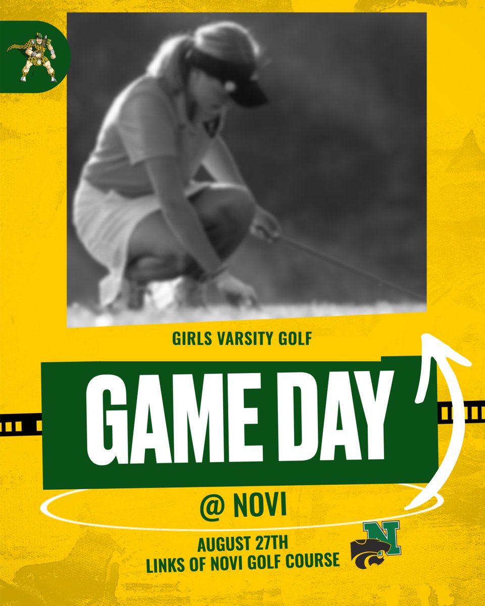 HowellAthletics's tweet photo. Good luck to the Girls Golf Team at Novi today! #OneHowell #Kaizen https://t.co/GaNTBCv2mS