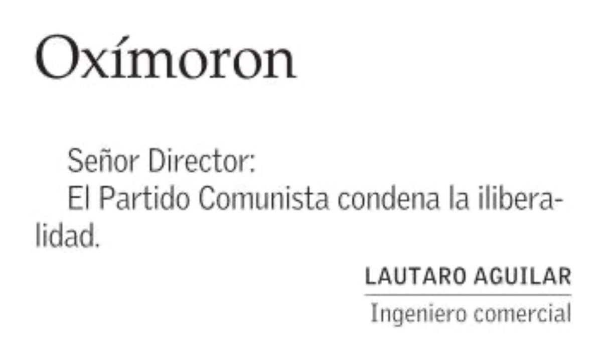 etoledog's tweet photo. OXÍMORON https://t.co/lueBJcdxO8