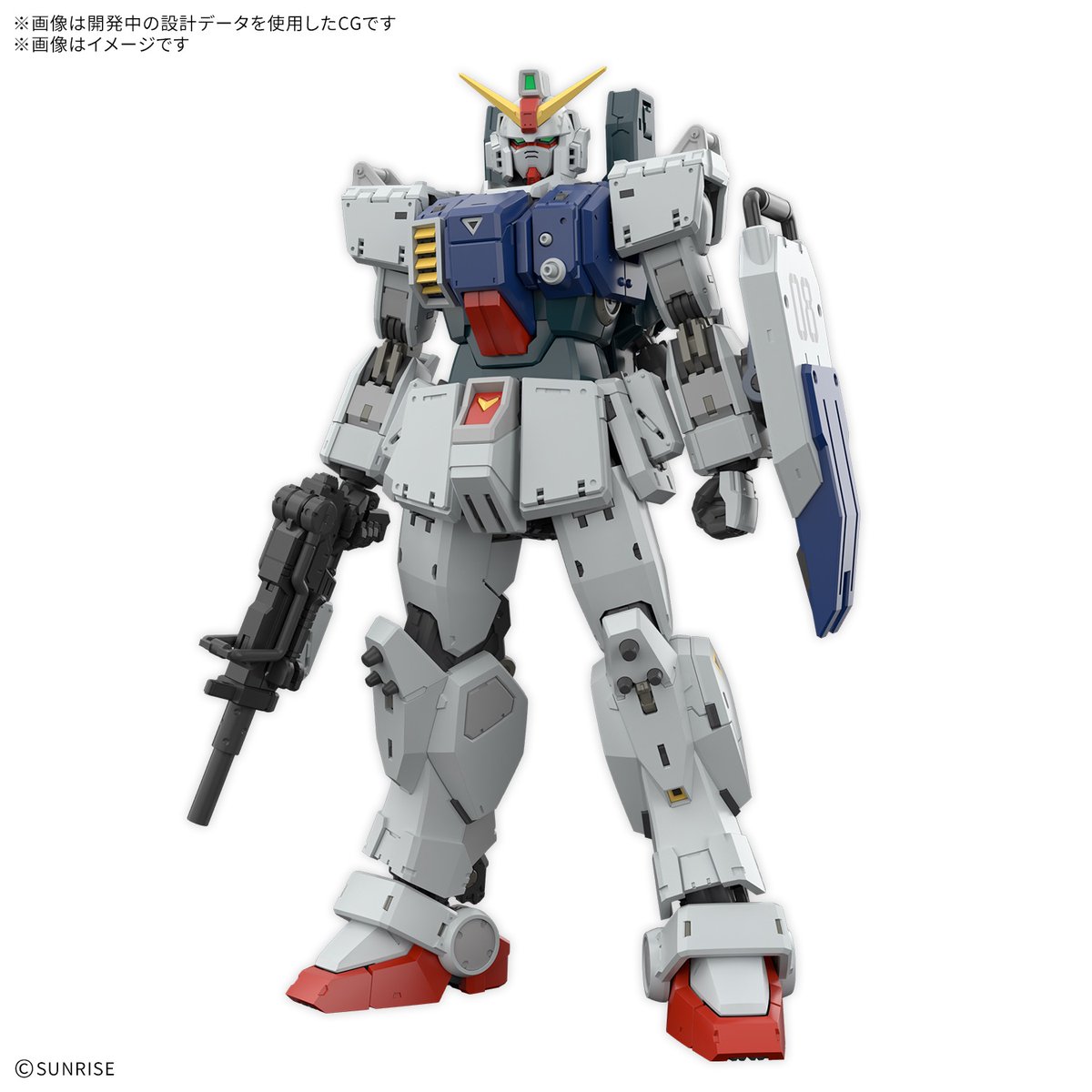 vxseriouse's tweet photo. RG陸戦型ガンダムはよくテキスト設定で見るけどガンプラではスルーされがちだった「RX-78開発時に規格NGだったパーツを流用して陸戦仕様機を開発した」という設定にまじめに取り組んでいて（RGガンダムVer.2.0とディテール的共通点が積極的に盛り込まれている）楽しみなんすよね https://t.co/j8ToDGztwm