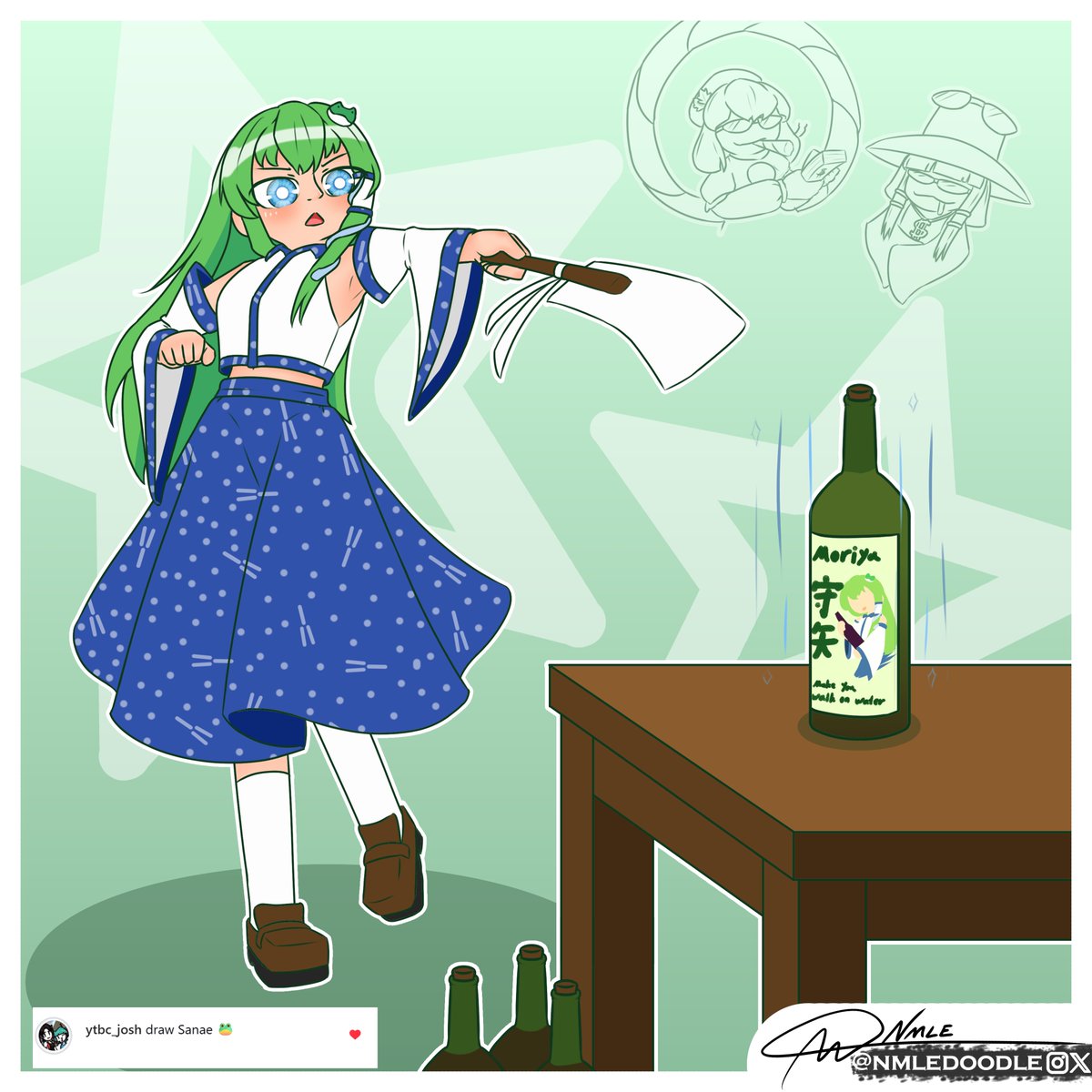 Nmledoodle's tweet photo. Faith is for the Transient people, but Miracles are for the Profit margin.🍷🍷🍷💵
#touhou #東方Project https://t.co/Rs3B2deFBw