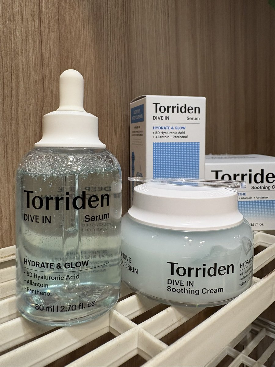 fuver_32's tweet photo. 【PR】Torridenのダイブインシリーズがリニューアル🩵
セラム＆スージングクリームでうるおいをチャージ✨
5Dヒアルロン酸* 1配合で、軽やかなのにしっかり保湿◎
セラムは低分子ヒアルロン酸2倍* 2、クリームは5倍* 2にパワーアップ！

@torriden_jp https://t.co/zdSaQEC3cV