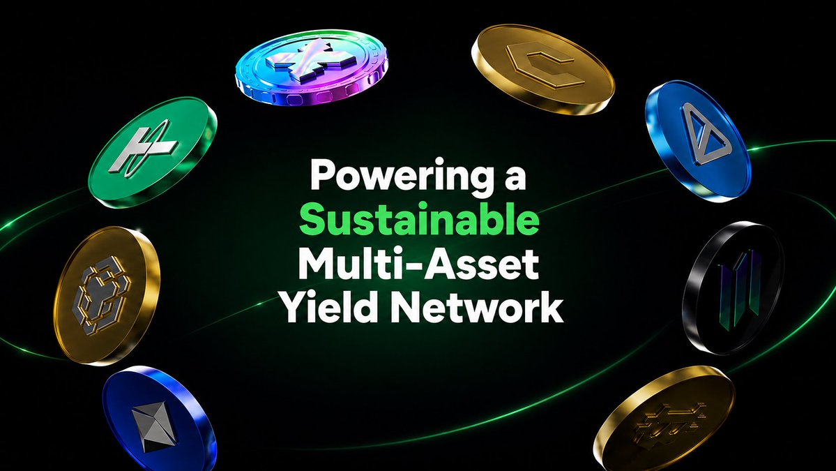 CyberSpace_Web3's tweet photo. Powering a sustainable multi-asset yield network.

Connecting platforms, communities, and projects through a smarter reward ecosystem.

Every action creates value. Every contribution earns rewards.

#Web3 #DeFi #Crypto https://t.co/AloLJ6yf4P
