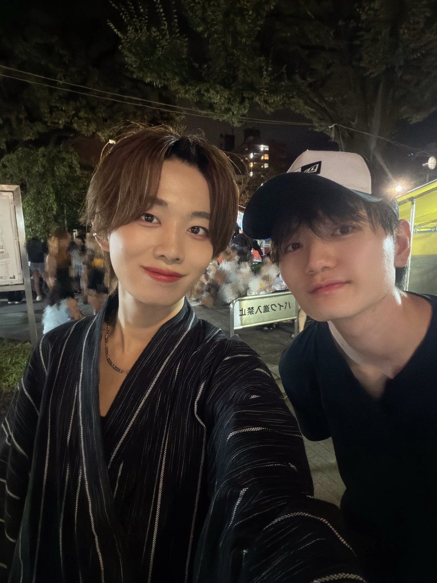BANGERS_JIN's tweet photo. つばさと一緒にお祭り行ってきた〜！！
いっぱい写真撮ってくれたよ👘
久しぶりのお酒も飲んだ☺︎
ジュースじゃないですカルピスサワーです！
@takitsuba_land つばやんありがとう🫶

#BANGERS #JIN https://t.co/GMD4Gkhn6y