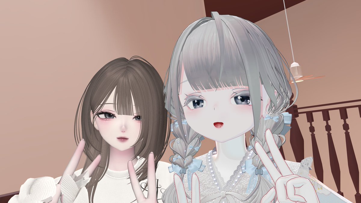 nuichan_vrc's tweet photo. 昨日のルルネ喫茶～！1周年おめでと～！ https://t.co/J1W6eRBdOB