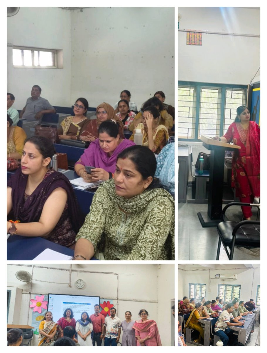NikhatCRCC's tweet photo. Vidyanjali Training program 

Today Attended the Vidyanjali Training Programme at DIET Motibagh, in which CRCCs, DRCCs, and DIET faculty members from six districts Session was very effective.
@VidyanjaliDelhi @drmanishadiet @SrijaSuresh @SCERT2021 @dietmotibagh @southeastscert https://t.co/rmxMR9Ud3v