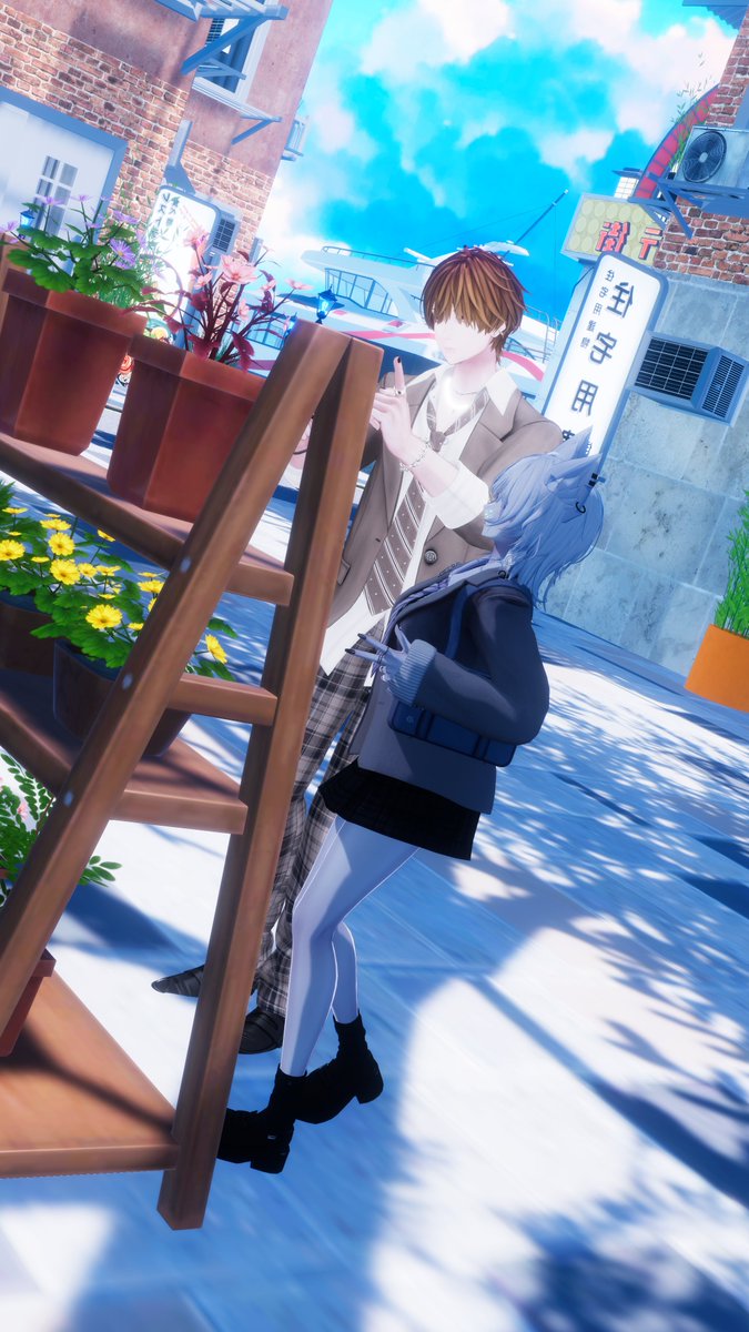 agepan_333's tweet photo. 新しく改変した獏君で撮ったよ！#VRchat #Baku3D https://t.co/iXAZqDGUIi