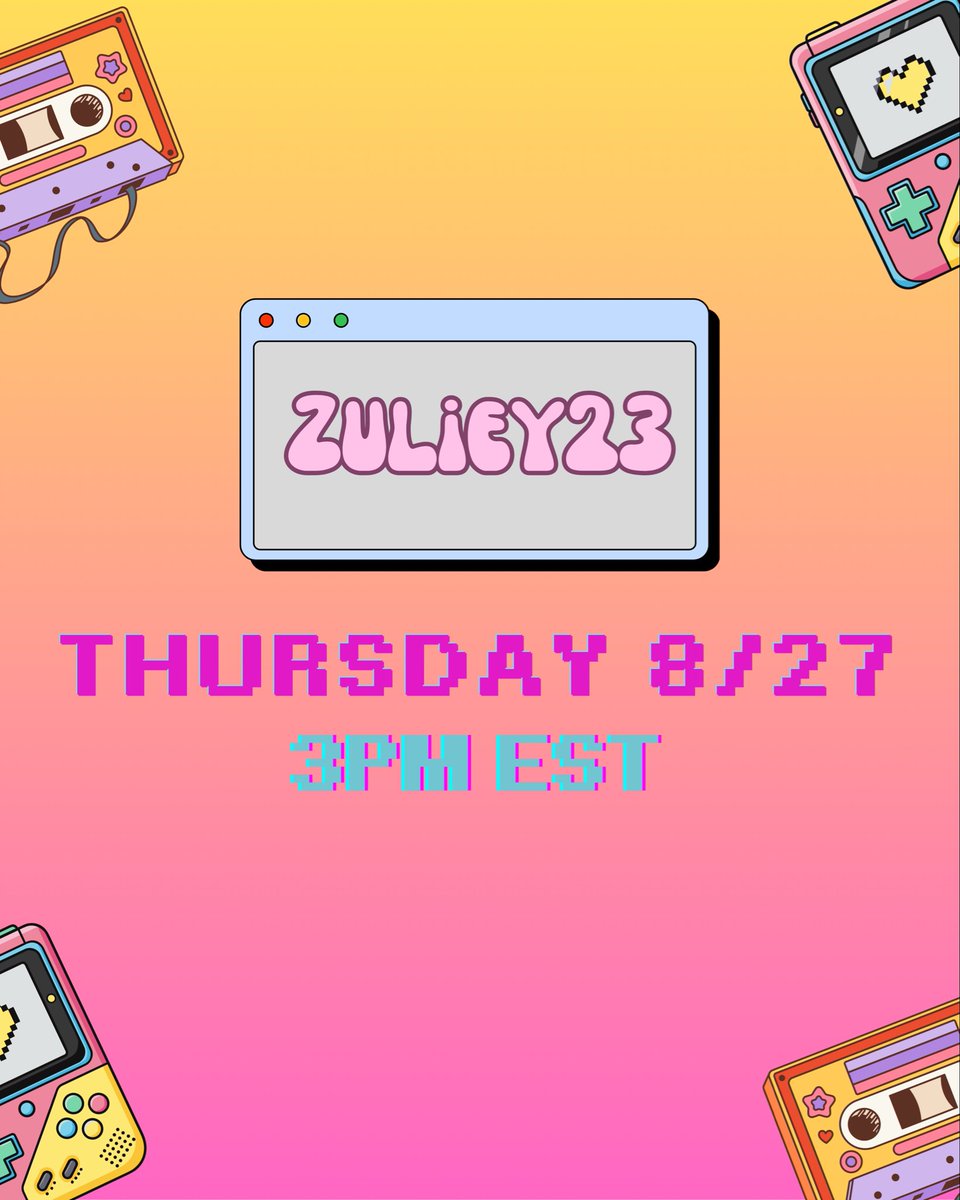 zuliey23's tweet photo. 🚨 PULL UP TO LA CASITA! 🚨

I’m going LIVE TODAY at 3PM! 
Come hang out, bring the vibes, and pull up to La Casita! 

3PM — DON’T BE LATE! 👀

#TwitchStreamer #PullUp #LosDeCasita #LiveToday #TwitchLive https://t.co/So0z66zAPB