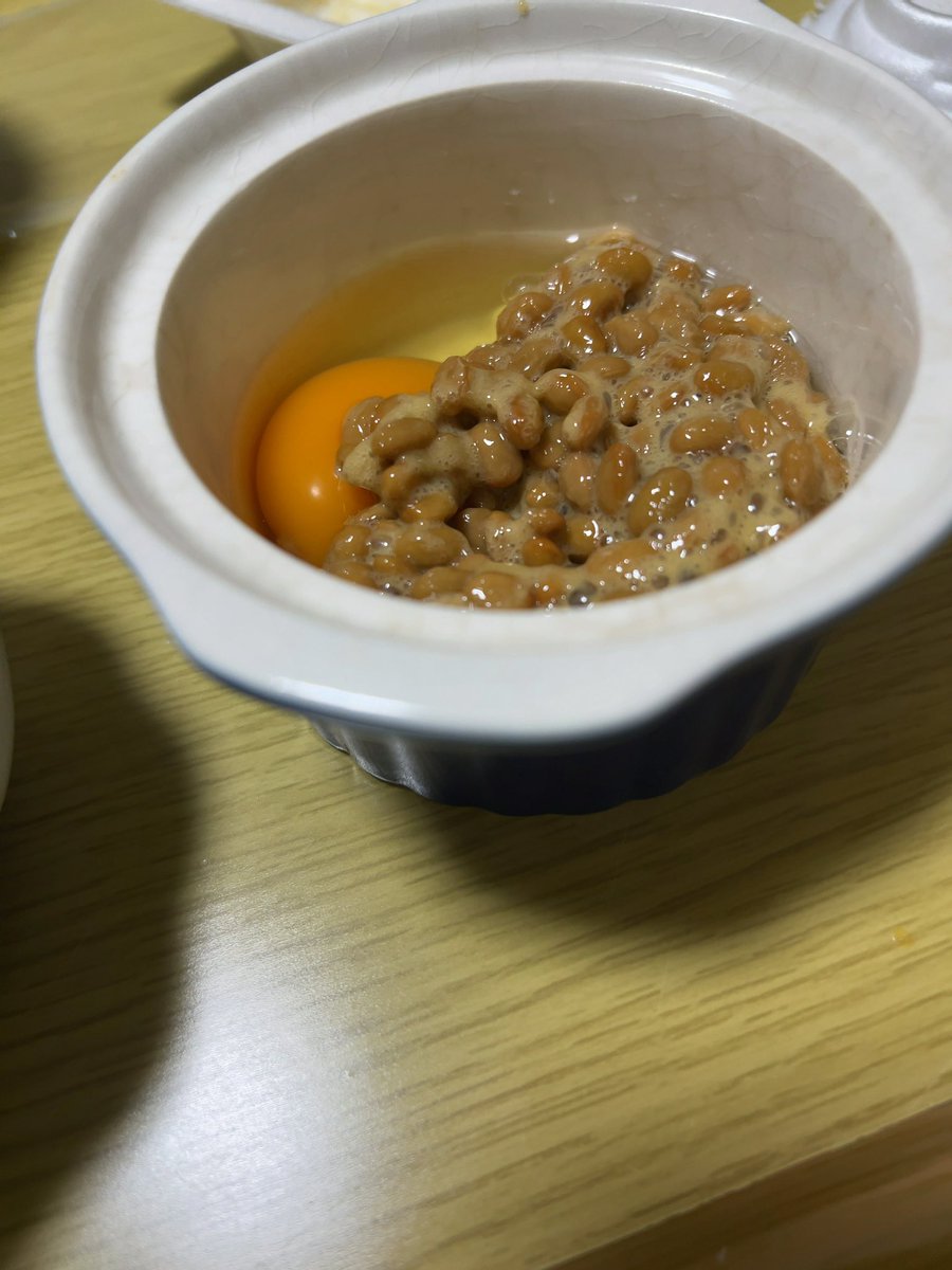 nattosoldier's tweet photo. 今日の納豆 https://t.co/kL6bERE3Dt