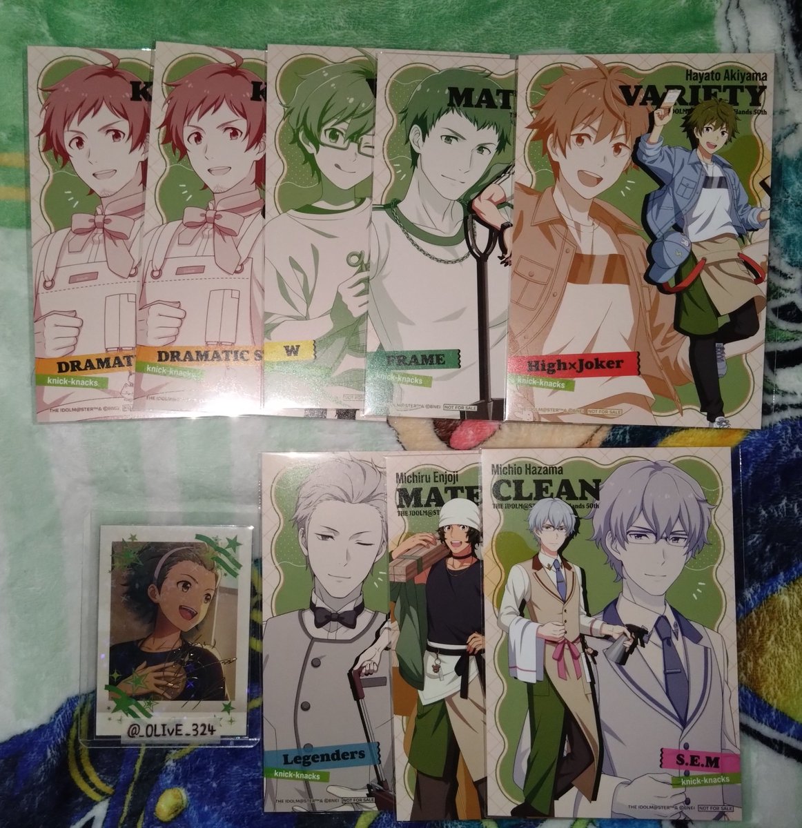 _OLIvE_324's tweet photo. 【交換希望】
SideM ハンズコラボ 特典 ポストカード

譲：輝2、享介、誠司、隼人、雨彦、道流、道夫

求：英雄1 決まり次第 鋭心1 圭1 英雄1

9月12日トヨタアリーナ現地、郵送にて交換希望です。
1枚からでもお気軽にお声がけ下さい。
よろしくお願いいたします。 https://t.co/FcybVwRvsv