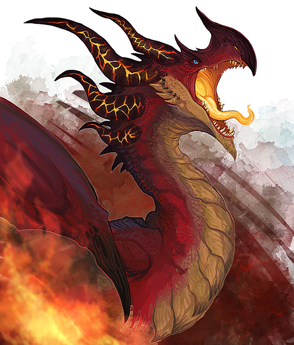 inkoinko7's tweet photo. 昔描いたドラゴンの絵です　よければご覧ください！🐉 https://t.co/AWBjKlFBem