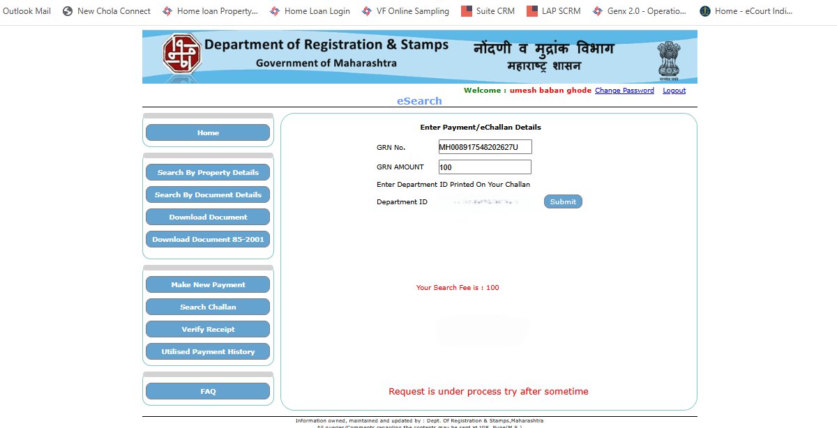 gm_ghode's tweet photo. Waiting for the document to download for the past 3 days. Pathetic service. No one attending mail id -esearchigro@gmail.com. Please resolve this issue urgently.
@IGR_Maharashtra https://t.co/BAgDaPVY2U