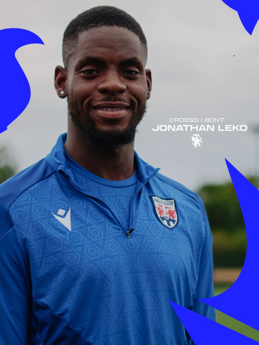 PenybontFC_'s tweet photo. Leko joins the Bont ✍️
We're delighted to announce the signing of Jonathan Leko.
The former England u20 international joins us following spells at West Brom, Birmingham City & MK Dons.
Welcome, Jonathan! 💙 https://t.co/f99UEW8UCm