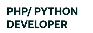 BurgeonJobs's tweet photo. Hi All We are #Hiring One of our CLIENT is #PHP_Python_Developer #Location : #PANIndia #Exp : 8+ Yrs Interested Can share to Email Id: siva@burgeonits.net
Ph no: +91 9281038402 https://t.co/8Ihy7lq9Uf