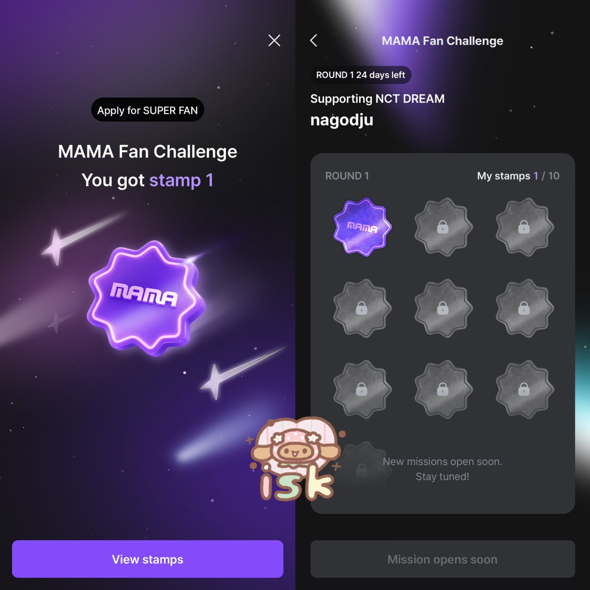 nagodju's tweet photo. 📢 ปี๊บ ปี๊บ ตอนนี้ MAMA fan’s choice เปิดให้ลง Super Fan .. ♥️🍀🍀

มาช่วยเสนอชื่อน้องดรีมกันเยอะ ๆ น้า ใช้เวลาไม่นาน ค้นหาชื่อ nct dream ดูโฆษณาแปปเดียวก็เสร็จเรียบร้อยแล้ว 

: 1 id / 1 device

เข้า super fan (แนะนำกดผ่านลิ้งที่แชร์ ยิ่งกดเยอะโอกาสได้ยิ่งเยอะ)

📮 https://t.co/LQN4jXDYPi

#โหวตนี้เพื่อน้องดรีม