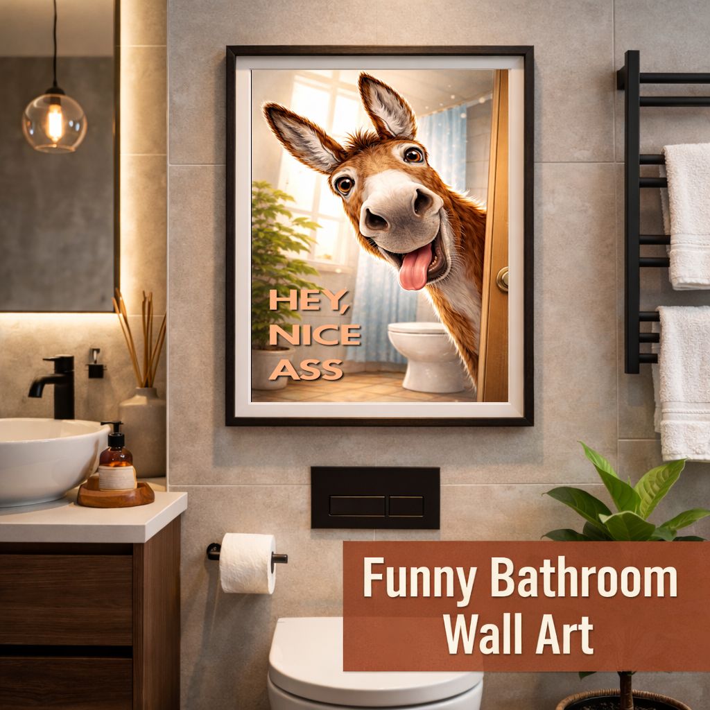 BJDesignsX's tweet photo. 𝐏𝐑𝐈𝐍𝐓𝐀𝐁𝐋𝐄 𝐀𝐑𝐓 | Bathroom wall art, Nice Ass Donkey wall art design.
https://t.co/dVYMm334v2
#EtsyFinds
#EtsyWallArt
#BathroomArt
#PrintableWallArt
#DigitalDownloadArt
#CountryHomeDecor
#InstantDownloadPrint https://t.co/U9k0yf8Pq9