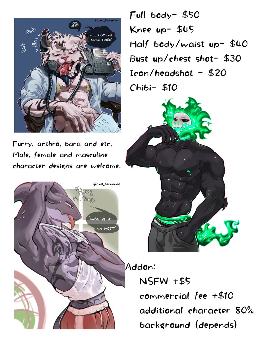 axel_harnando's tweet photo. Official opening commission:4 
Slot: 0/3 https://t.co/p030n7u8Bv