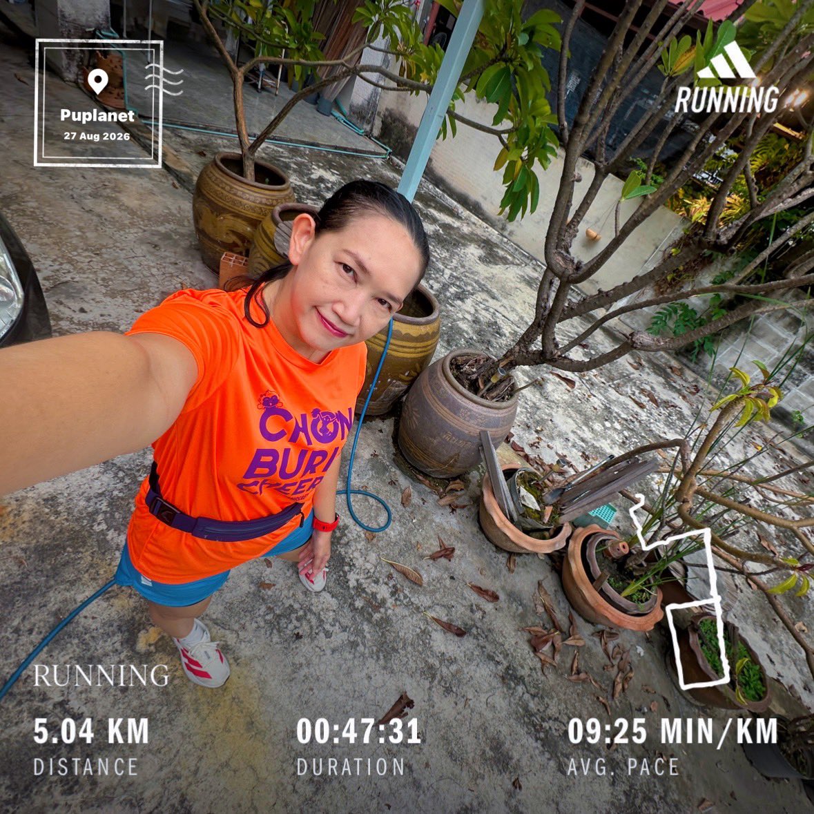 puplanet's tweet photo. วิ่ง 5 กม. ฝนจะตกแล้ว 😆#วิ่งแบบพี่ปู #Puplanet #RockNRun #DKRN https://t.co/ff9w7wNj7o