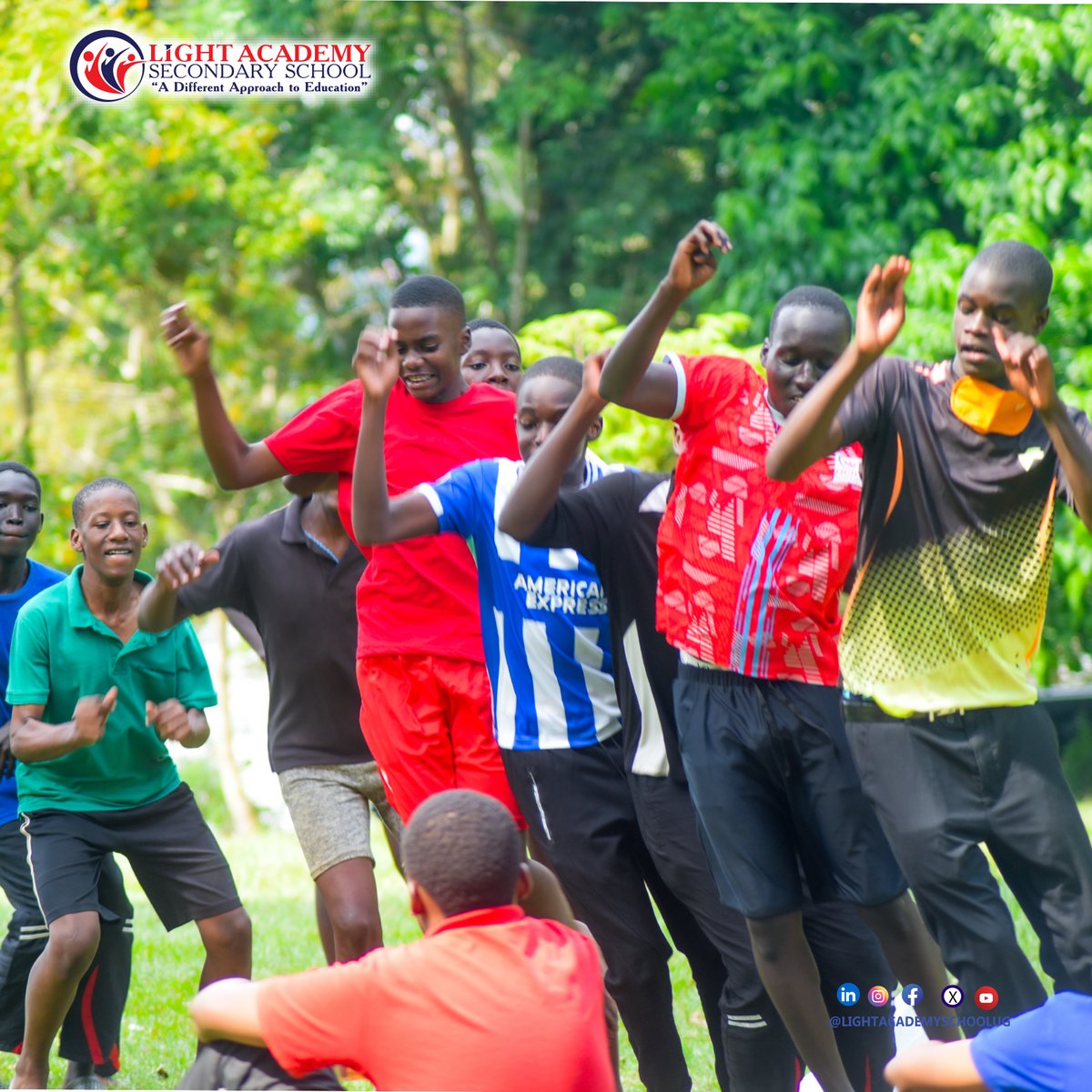 LIGHTACADEMYUG's tweet photo. School picnics. As a way of refreshing our boys for the new week, the school organises a well-supervised students' picnic.
#lightacademy s.s
#adifferentapproach to #education https://t.co/iG9CCwwk8I