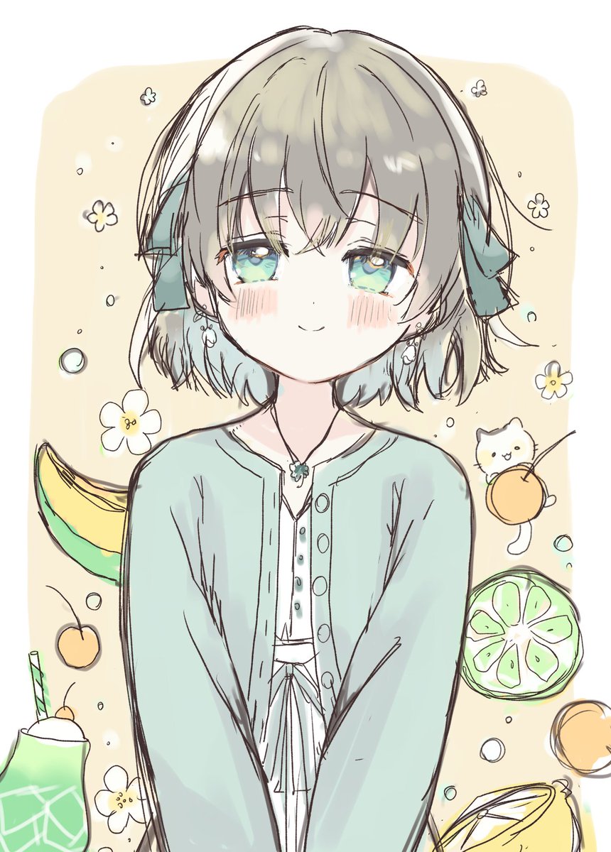 yakan_ghost's tweet photo. 久しぶりにオリキャラ描いた～～！ラフです～～！🌟好きを詰め込みました🍈
#illustration https://t.co/mkJfrTLIZ0