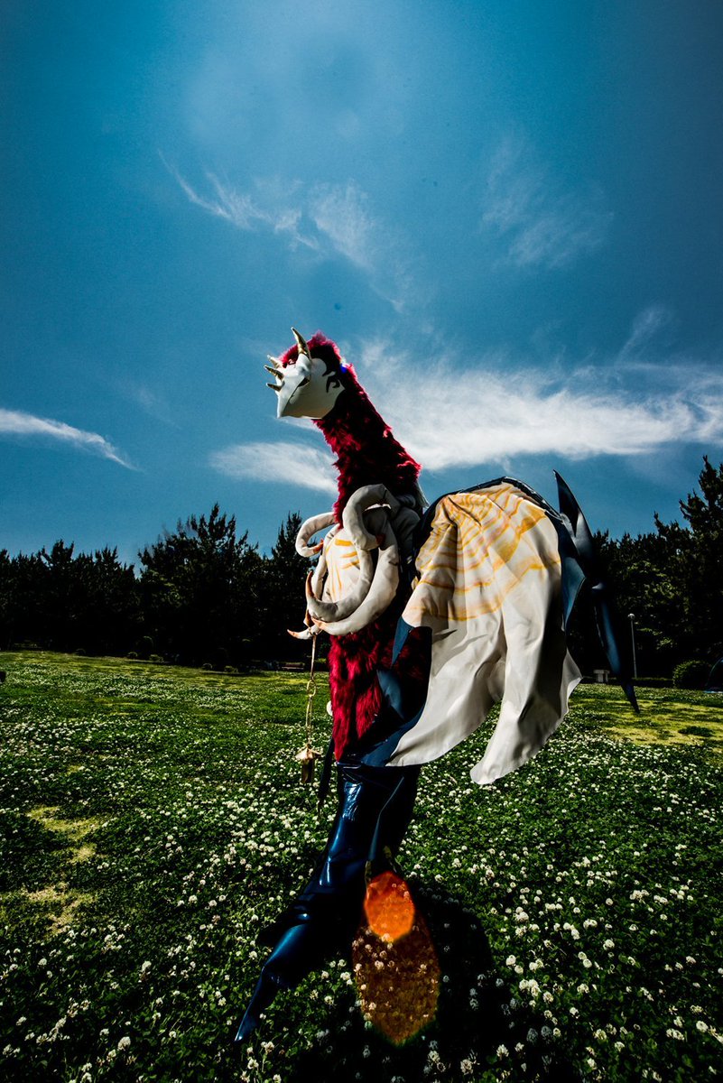 kurage4410's tweet photo. #最近繋がった人は知らないコスプレ 
③ヴァルファーレとシェヘラザードとルナティックとものまね士
タイバニもやってたんですよ実は https://t.co/O0tMKbA5u2