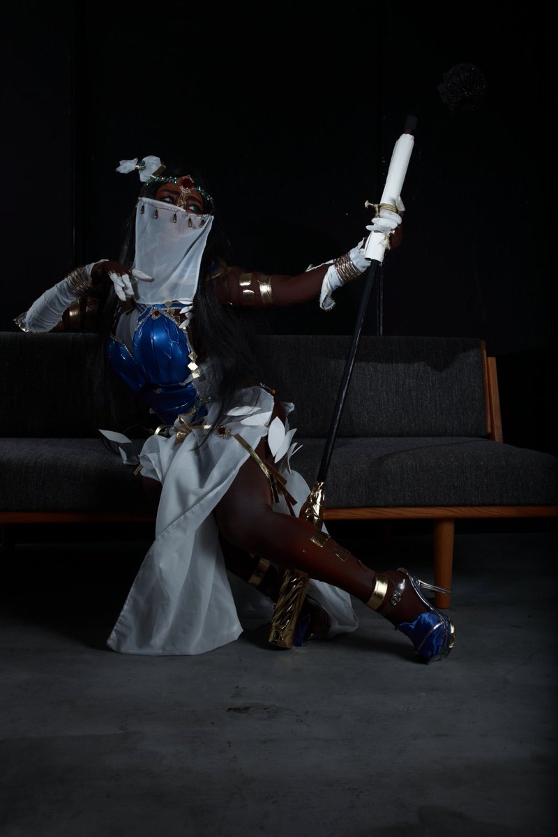 kurage4410's tweet photo. #最近繋がった人は知らないコスプレ 
③ヴァルファーレとシェヘラザードとルナティックとものまね士
タイバニもやってたんですよ実は https://t.co/O0tMKbA5u2