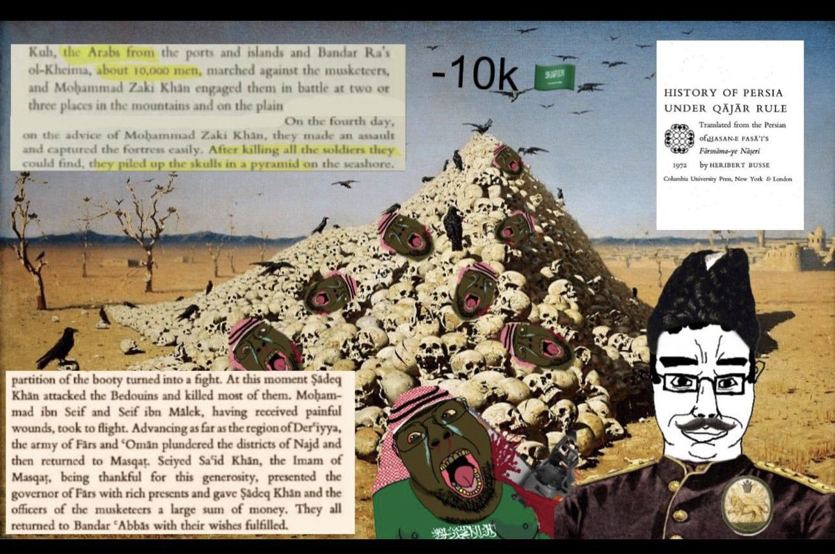 1RMK0's tweet photo. @HothaAli U sure about that, sandtard?
History laughs in your face, and our boys in Yemen lighting shit up with Iranian hardware sure as hell don't give a fuck what you think. https://t.co/e23z1o8uyA