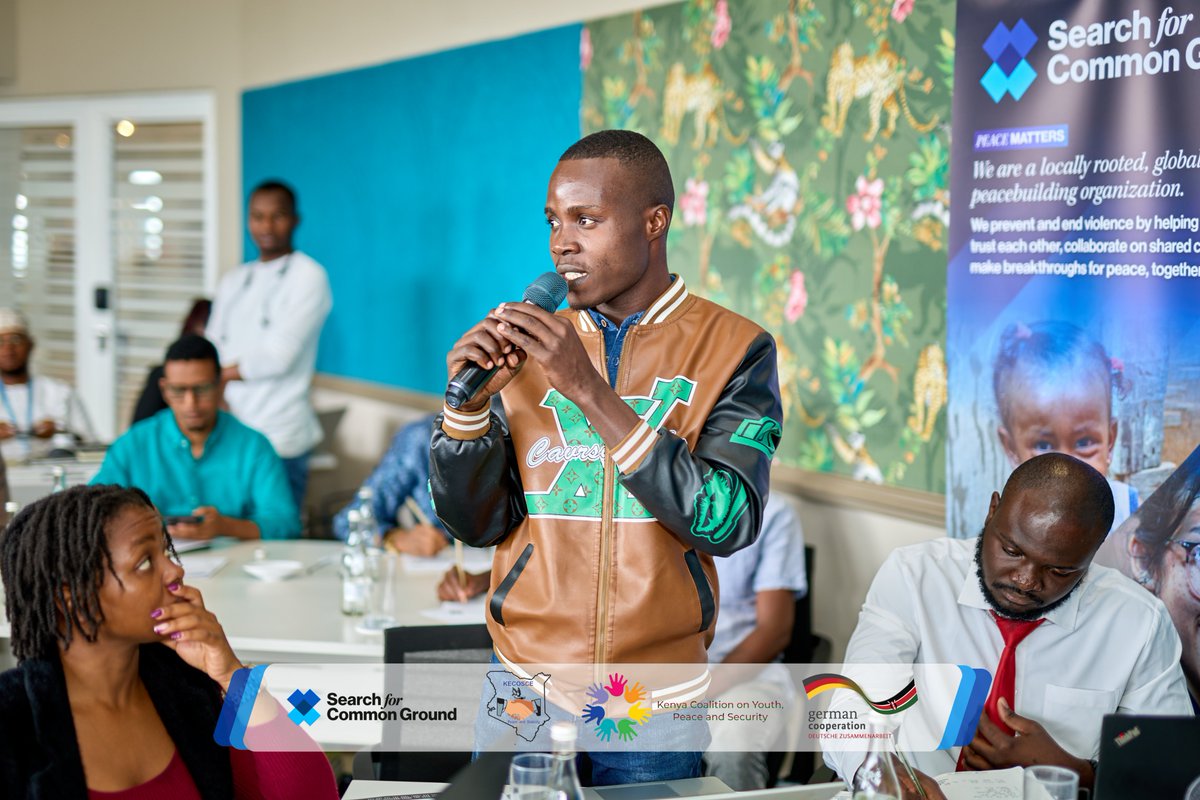 YPSinKenya's tweet photo. Today we converge for the #PeacePulse National policy and coordination dialogue.
Mission is to build institutional pathways for youth led Early Warning and Early Response in Kenya.
@SFCG_Kenya @KECOSCE https://t.co/44sPHBmnA5