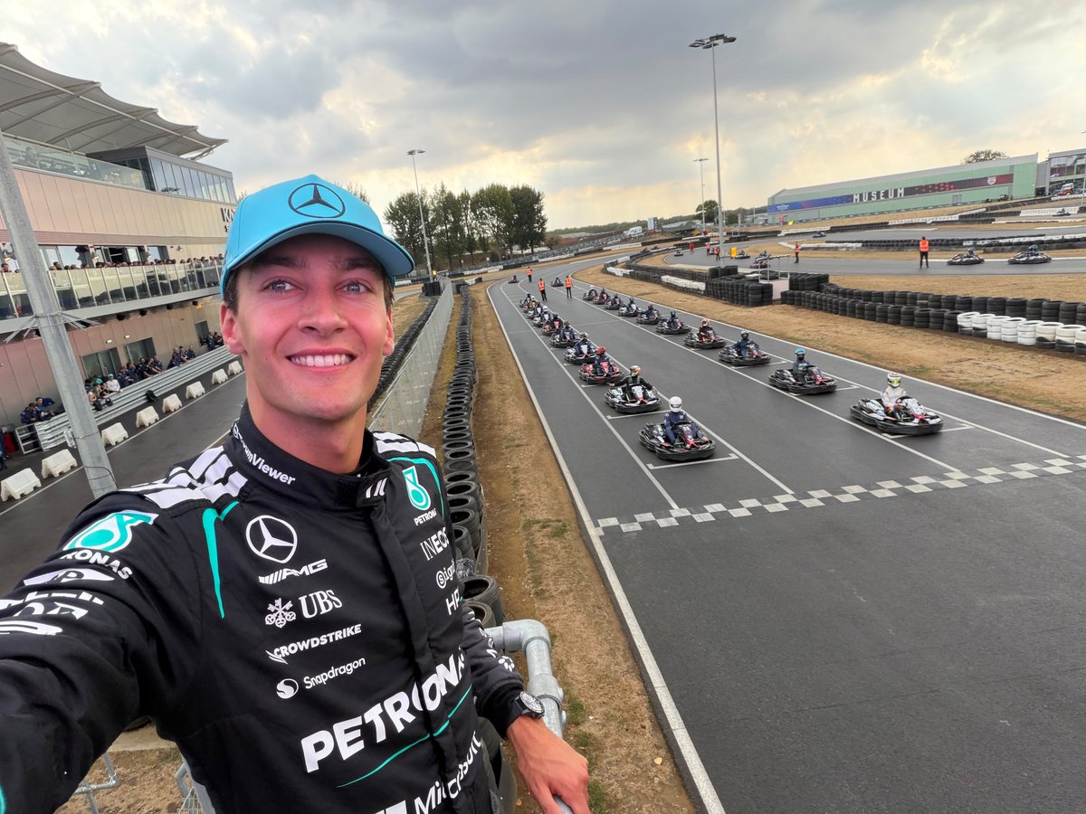 OfficialGR63's tweet photo. Karting with the team at Silverstone 🩵 https://t.co/dnq4usEewO
