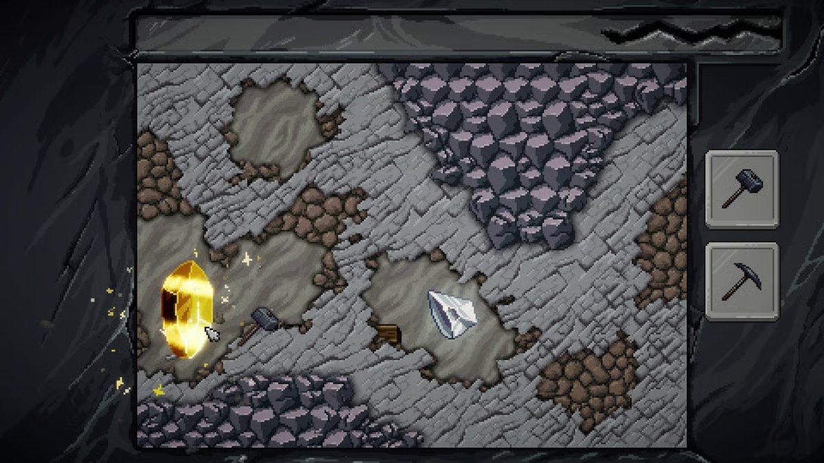 Indie_FreaksJP's tweet photo. 掘って、強化して、謎を解く。日本の名作ゲームに影響を受けた採掘アクションアドベンチャー『Glintseeker Island』体験版プレイレポート 
https://t.co/h6OXWCDHiO #IndieFreaks 

採掘に没頭できる心地よいサイクルと、探検のわくわく感が魅力的なタイトルです💎⛏️ https://t.co/3zeloPUbNz