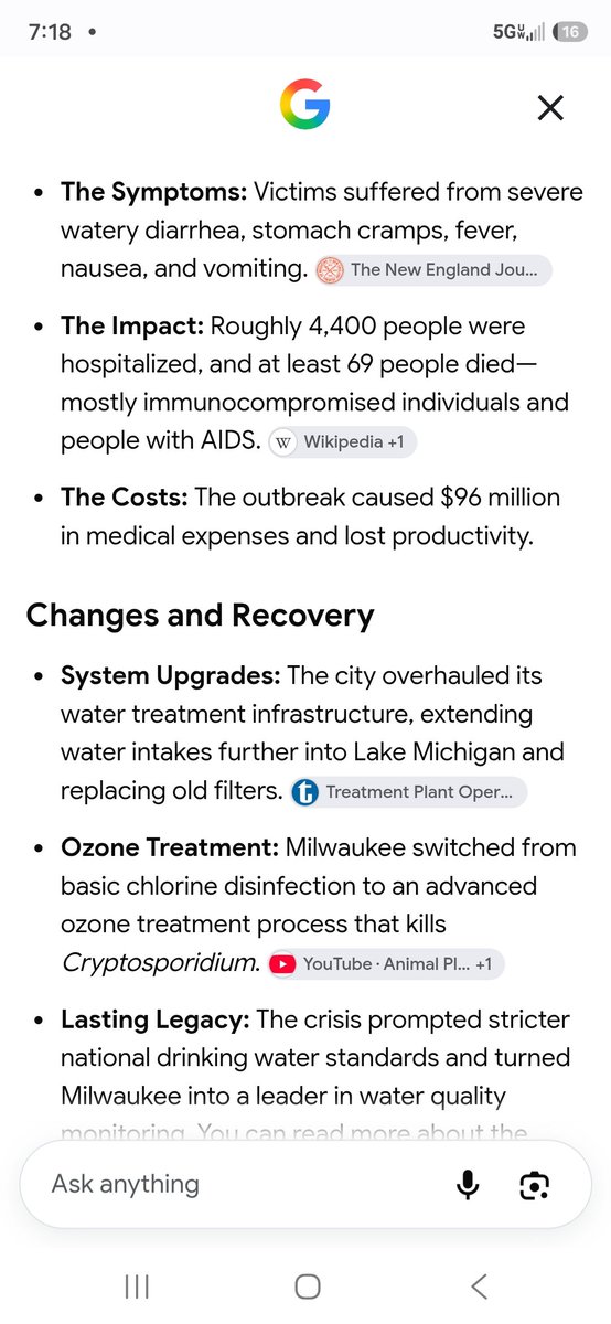 JonathanClkww7's tweet photo. Speaking of nad water systems @FoxNews @foxandfriends and uh' you trio r not old enough 2 memba' dis' howeva' we do (see inset pic) the cryptosporidium outbreak in #milwaukee #wisconsin of 1993: https://t.co/sejCXIn89J
