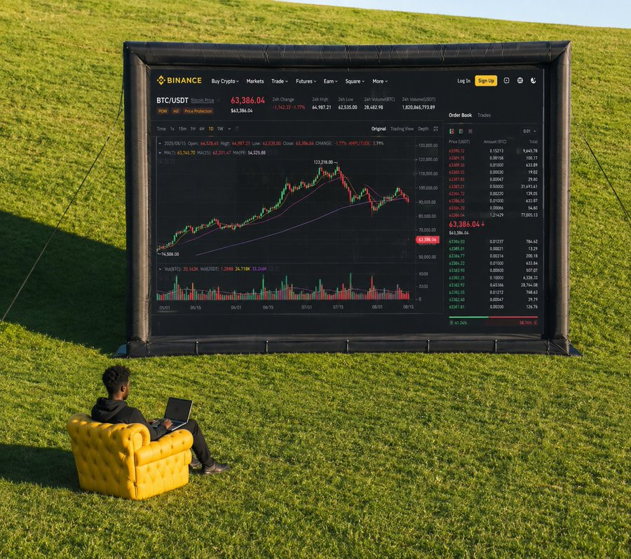 BinanceDesi's tweet photo. “Touch grass” Does this count? https://t.co/KuauGWKaUr