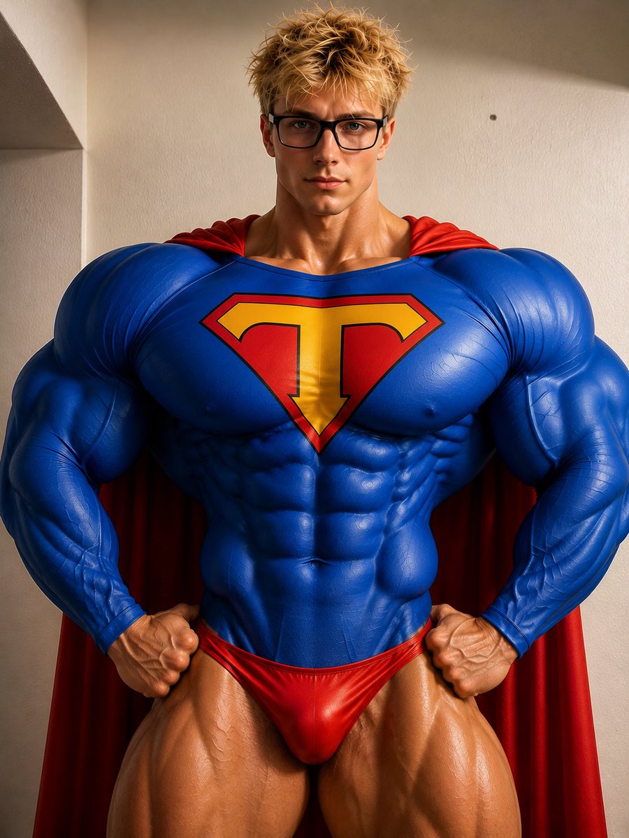 mrk_hartai's tweet photo. Where does Superman get all that power from? 🥵🍆💪🔥 Maybe the real source of his strength is still a secret… 👀
#Superman #Superhero #MusclePower #MuscleHero #SuperStrength https://t.co/MiUTiIFO2Z