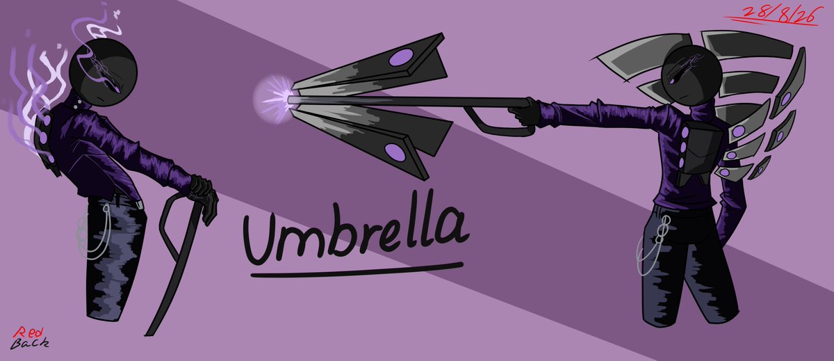 Red_Back1854's tweet photo. makin' some more Umbrella art https://t.co/NVgkpwbEz5
