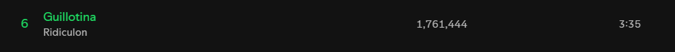 Jinkees_zoinks's tweet photo. @ZakkTheRipperTV since you like comparisons how about we compare the view counts for your bands entire discography vs the song you shit on https://t.co/913GeMUBFi