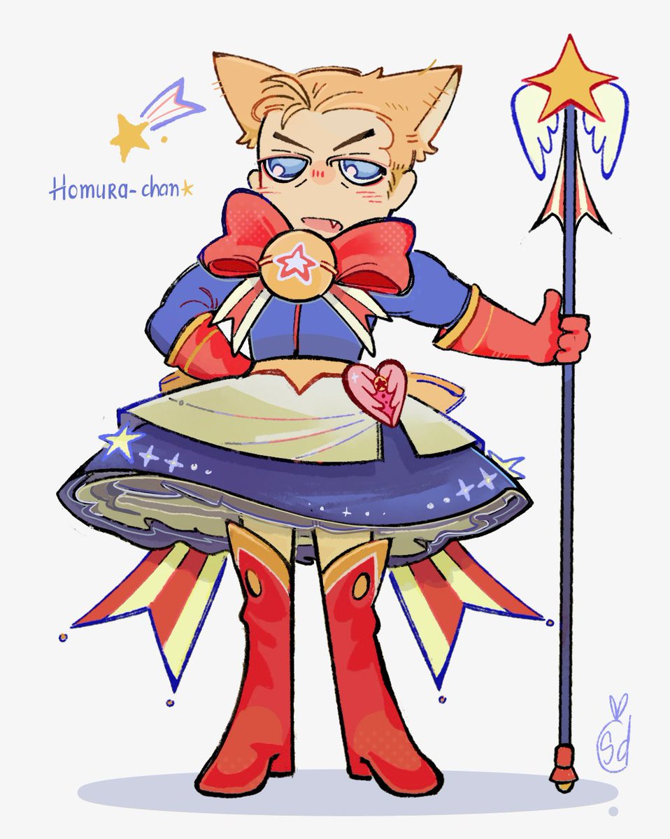 BloodCitruses's tweet photo. American-themed Comet 💫 
#theboys #homelander https://t.co/uASkAozwis