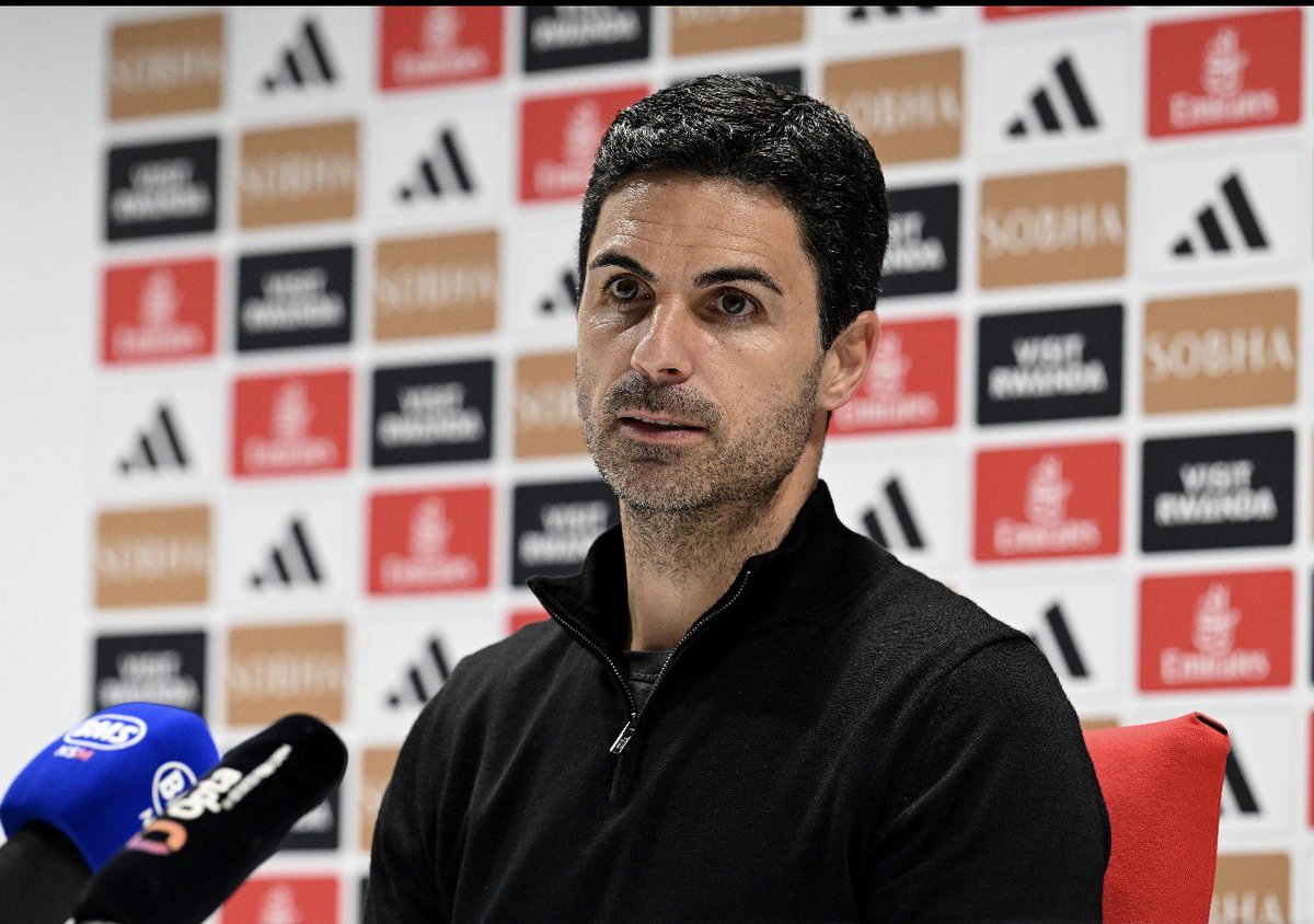 GreatmenArs's tweet photo. Mikel Arteta on Gabriel Martinelli’s potential departure. ❤️‍🩹

Whatever happens before the transfer window closes, Gabi’s contribution to Arsenal should never be forgotten.

He arrived as an unknown 18 year-old, grew up with this team, gave us some unforgettable moments and leaves if this is indeed the end as a Premier League champion. 

Seven years in red and white. 

Once a Gunner, always a Gunner.