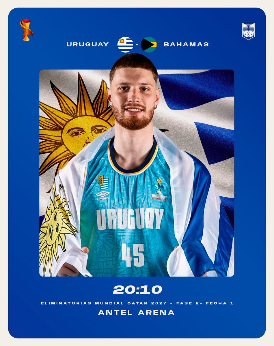 DSCbasquet's tweet photo. 𝐉𝐮𝐞𝐠𝐚 𝐥𝐚 𝐂𝐞𝐥𝐞𝐬𝐭𝐞 🇺🇾 https://t.co/NlaL0zQy1A