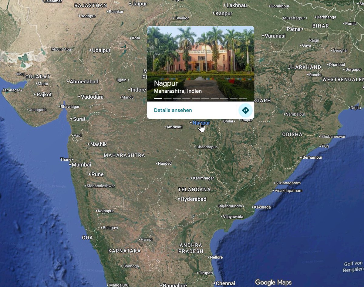 GFreiNews's tweet photo. Kennen Sie das Google-Maps-Indien-Spiel?
„Finde die müllfreie Straße!“ 😀

Das geht so:

1. Man klickt auf eine beliebige indische Stadt.

2. Man zoomt bis zur Personenansicht hinein.
3. Man dreht sich um 360°.
4. Wenn man eine Straße gefunden hat, an der weder Müll noch Schrott oder Bauschutt auf der Straße liegt, hat man gewonnen.

Viel Glück! 😉😁

👉https://t.co/3kJuKfLsnw