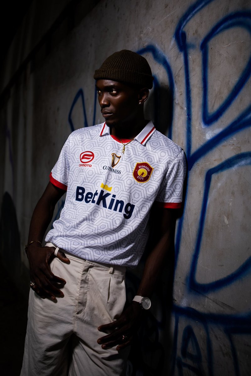 NpflJersey's tweet photo. Day or night, it glows🤍

The Ikorodu City 26/27 Home Jersey now available in store

🏷️ 24k 
🛍️ https://t.co/0C1JC6YoUS 🛒 

#NPFLJerseys https://t.co/rgzpkJ1b2f