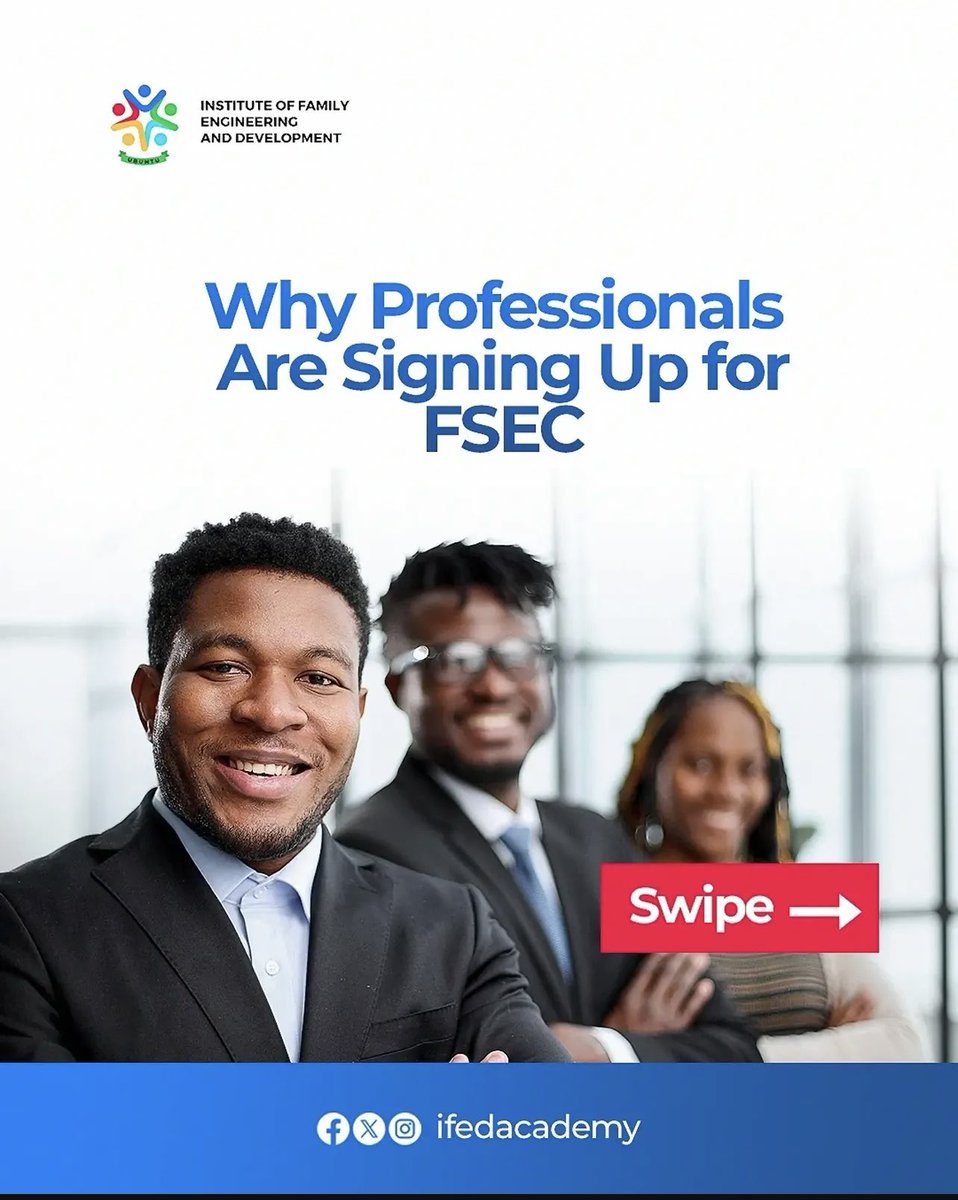 IFEDacademy's tweet photo. 10 years in. Experience opens doors, the right framework changes how you walk through them. 

Family life professional? 

FSEC takes you from "I think this is the problem" to knowing exactly what's happening in the system. 

Join us today: https://t.co/E0fuDvcbfN 

#FSEC https://t.co/JQsJOCM4ym