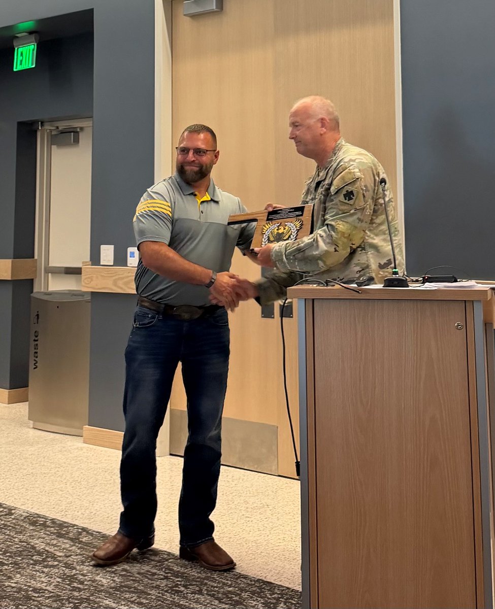 OKGuard's tweet photo. The Oklahoma National Guard recently hosted its 2026 Warrant Officer Symposium, bringing together nearly 100 warrant officers from across the state for two days focused on professional development, leader engagement and strengthening the warrant officer cohort. https://t.co/vqppJPJ8aV