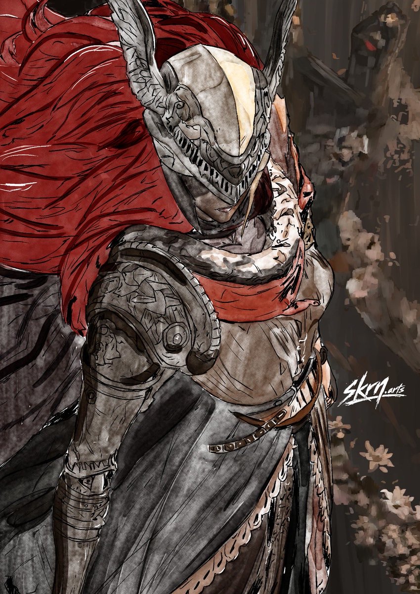 skrnarts's tweet photo. Did I mess up the coloring? 😬
#EldenRingFanArt #malenia #art https://t.co/3Ctc1fO21e