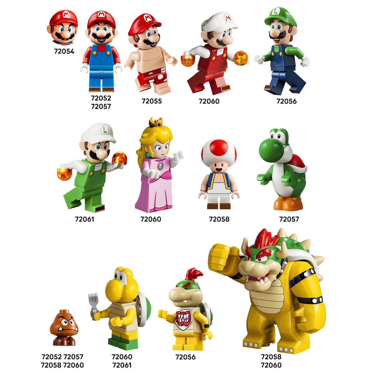 hothbricks's tweet photo. Nouveautés LEGO Super Mario 2027 : les figurines à collectionner: Nous savons tous ici que de nombreux collectionneurs n'ont que faire des briques livrées dans certaines boites et se contentent de collectionner les figurines en les… https://t.co/B7WVpvnDRJ #LEGONews #LEGO #RLFM https://t.co/o0KLnG03J8