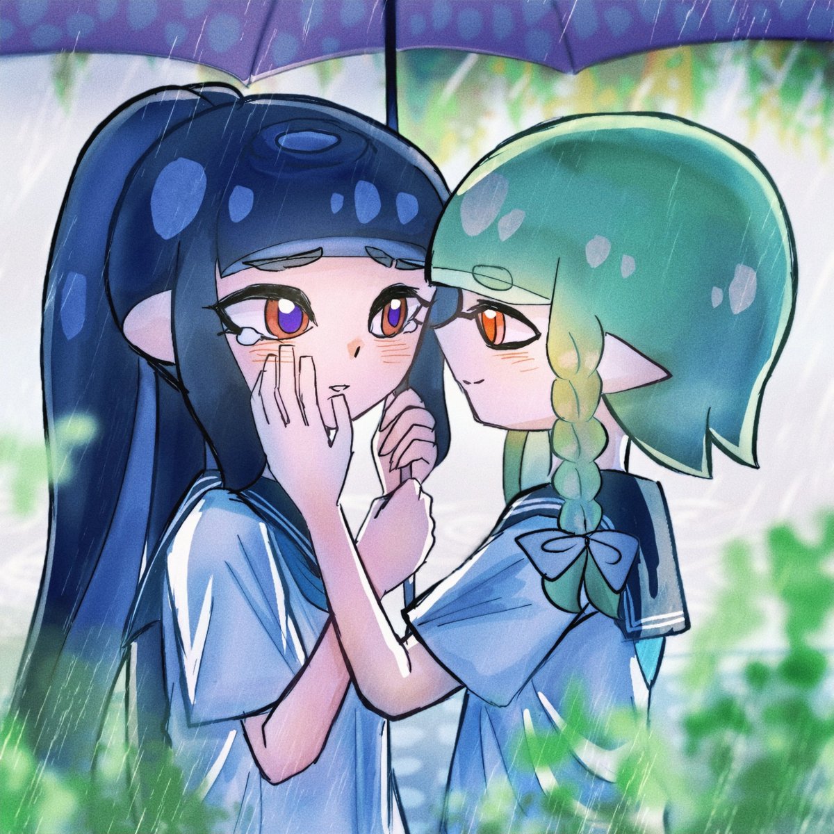 oooakrin_splt's tweet photo. 君の影になり　いつも寄り添いたい
街角で待っても　その面影はない
#SplatoonOC #Splatoon #スプラトゥーン https://t.co/9cjVtohep4