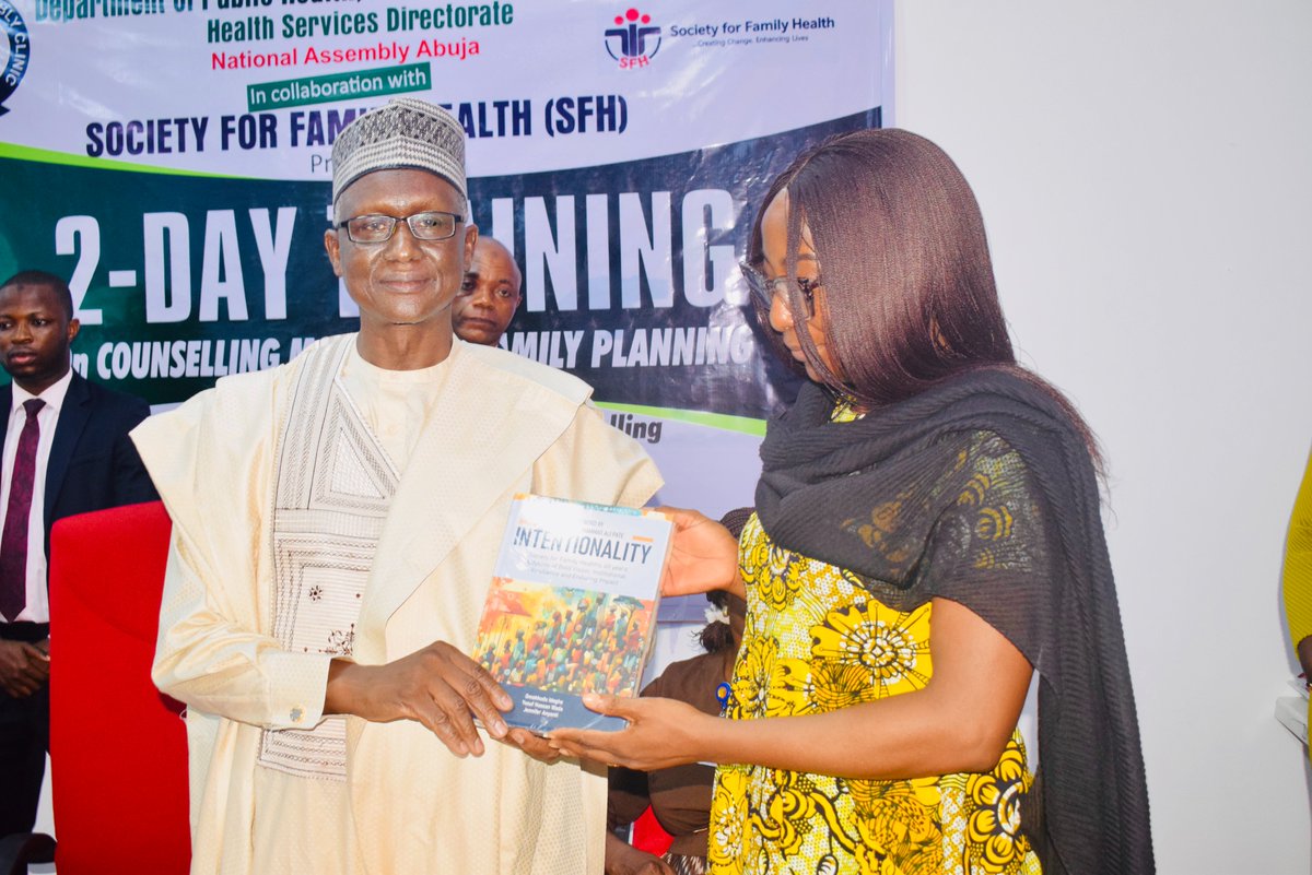 SFHNigeria's tweet photo. The National Assembly's Dept. of Public Health, Health Planning &amp; Research alongside @sfhnigeria held a 2-day training on Counselling Models for Family Planning, sharpening lawmakers' capacity to advocate for RMNCAEH priorities nationwide.
#FamilyPlanning #RMNCAEHN #SFHNigeria https://t.co/HblOCBFGAZ