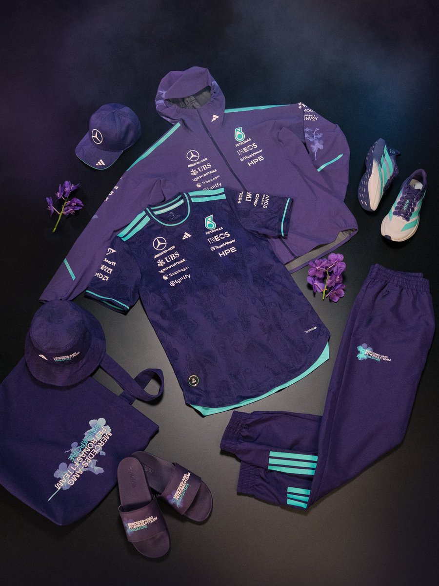 MercedesAMGPCF1's tweet photo. 💜🇸🇬 https://t.co/MHkh9LZ3GB